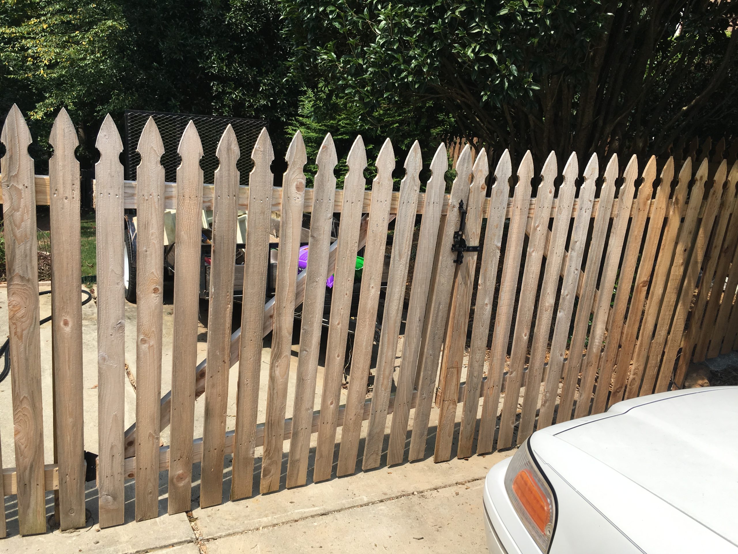 Wood Picket Fences