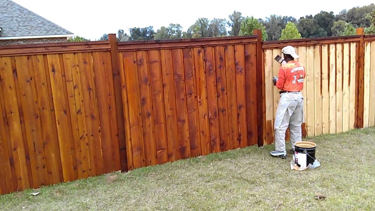 Wood Fence Maintenance