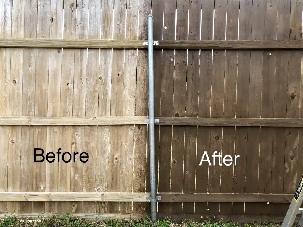 Fence-Staining