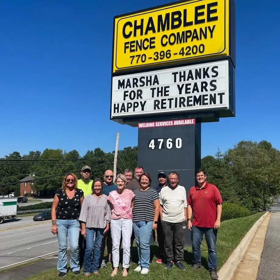Marsha Chamblee Fence