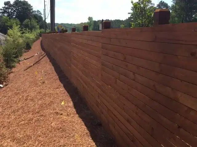 Fence Staining