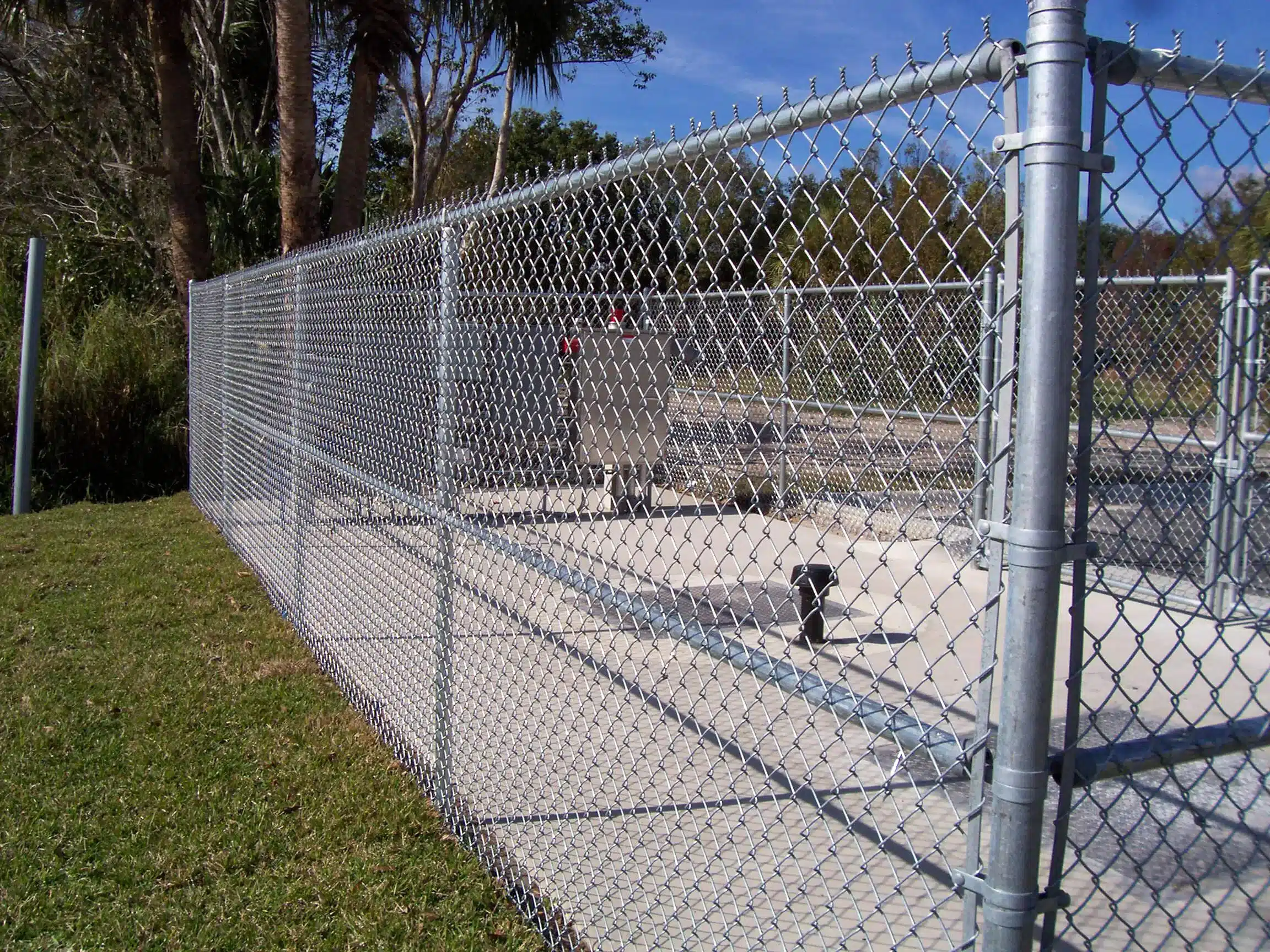chain link fence material example for sale