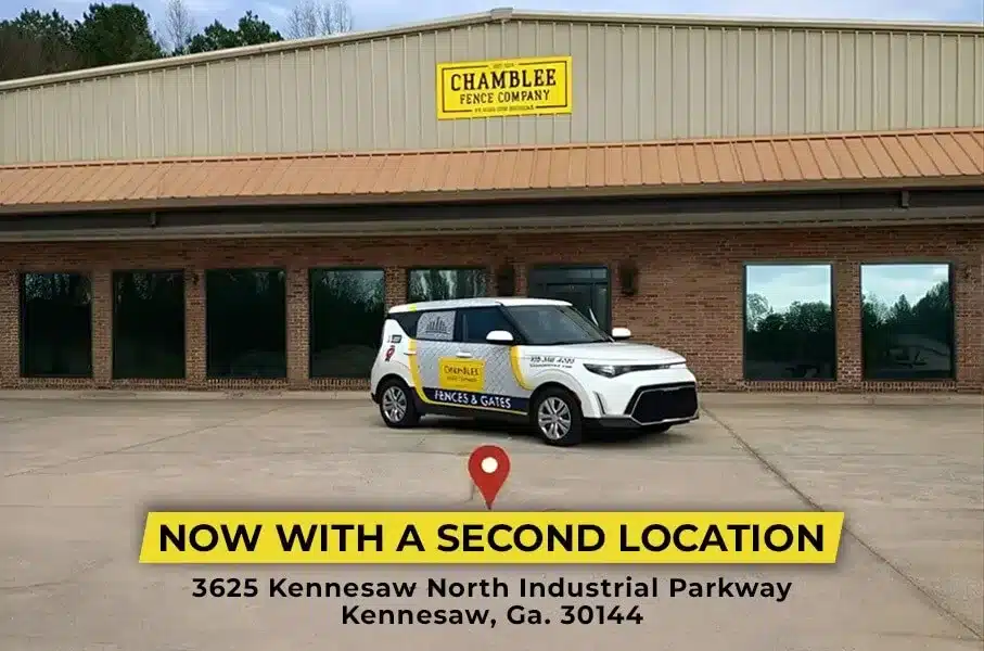 Chamblee Fence Company Kennesaw GA Location